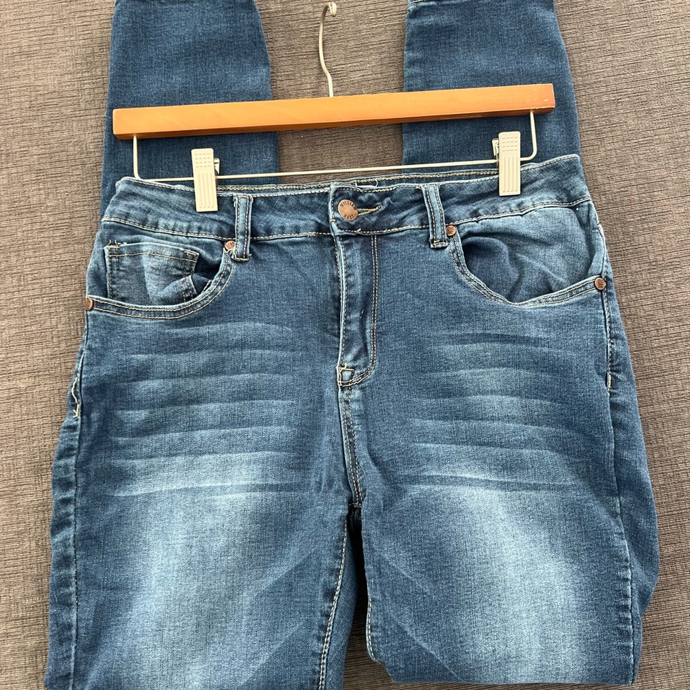 William Rast Perfect Skinny Jeans Size 29 Medium Wash - Picture 4 of 8